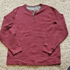 George Men's Crewneck Sweater - Burgundy